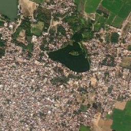 Maudaha map(satellite map)