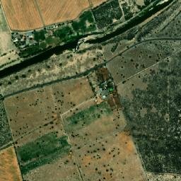 Los Dos Ríos map(satellite map)