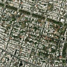 Garza García map(satellite map)