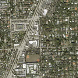 Suniland Florida High Resolution Satellite Map
