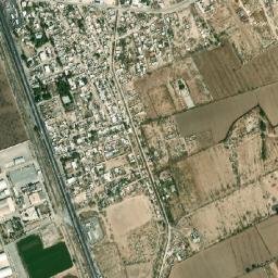 El Vergel map(satellite map)