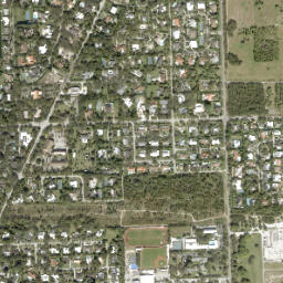 Kings Bay Florida High Resolution Satellite Map
