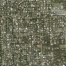 Palmetto Bay map(satellite map)