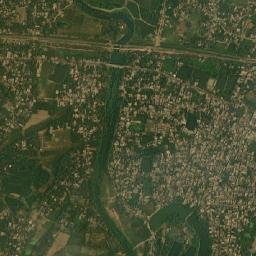 Uttar Dinajpur district map(satellite map)