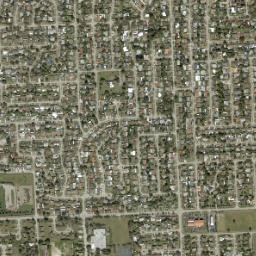 Palmetto Estates map(satellite map)