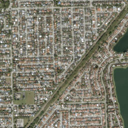 Richmond West map(satellite map)