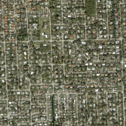 East Perrine map(satellite map)