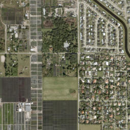 Vehlin Florida High Resolution Satellite Map