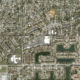 Cutler Bay map(satellite map)