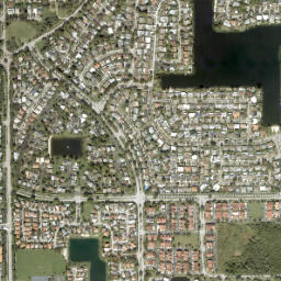 Lakes by the Bay map(satellite map)