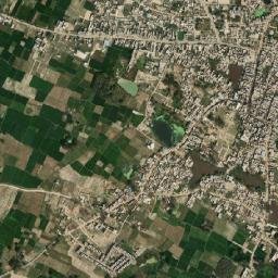 Manjhanpur map(satellite map)