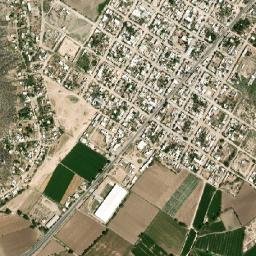 León Guzmán map(satellite map)