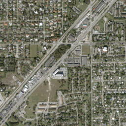 Modello Florida High Resolution Satellite Map