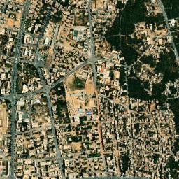 Al Khārijah map(satellite map)