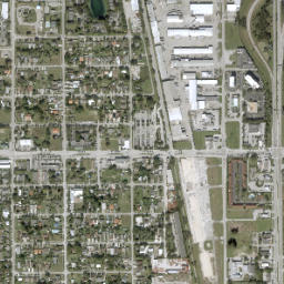 Florida City map(satellite map)