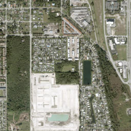 Gateway Estates Florida High Resolution Satellite Map