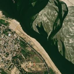Prayagraj (Allahabad) map(satellite map)