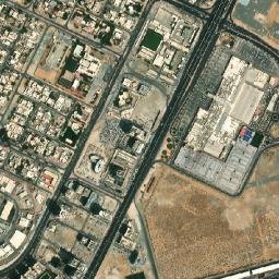 Ajman City map(satellite map)