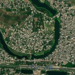 Naugachhia map(satellite map)
