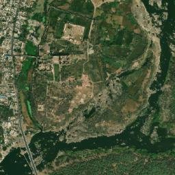 Orchha map(satellite map)