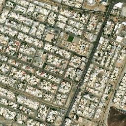 Khawr Fakkān map(satellite map)