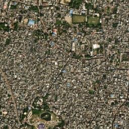 Varanasi map(satellite map)