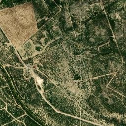 La Campana map(satellite map)