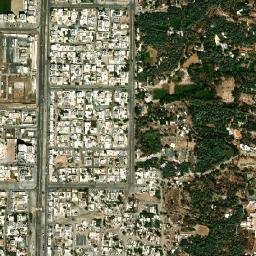 Murbaḩ map(satellite map)