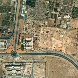 Dhaid map(satellite map)