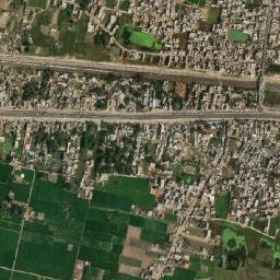 Chandauli District map(satellite map)