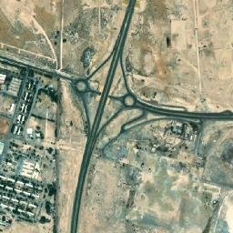 Umm Bāb map(satellite map)