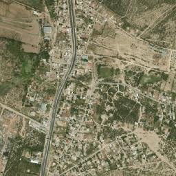Agua Nueva map(satellite map)
