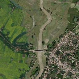 Bamangola community development block map(satellite map)