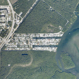 Garden Cove Florida High Resolution Satellite Map
