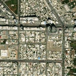 Al Fujairah City map(satellite map)