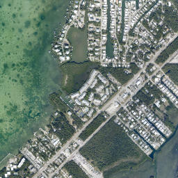 Rock Harbor Florida High Resolution Satellite Map