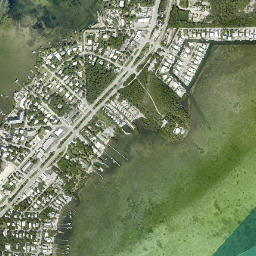 Tavernier map(satellite map)