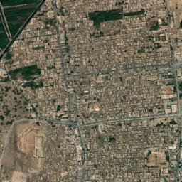 Idfū map(satellite map)