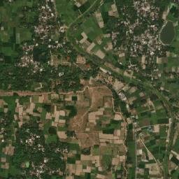 Mahasthangarh map(satellite map)