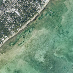 Matecumbe Florida High Resolution Satellite Map