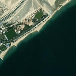 Satellite view of Sealine Beach