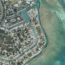 Duck Key Florida High Resolution Satellite Map