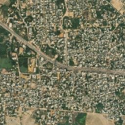 Gharo map(satellite map)