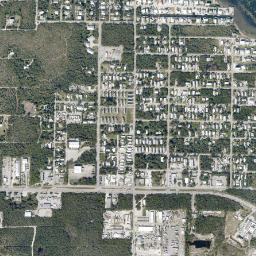 Big Pine Florida High Resolution Satellite Map