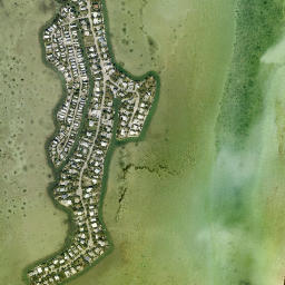 Bay Point Florida High Resolution Satellite Map