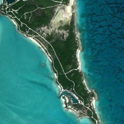 Satellite view of Wax Cay Exumas