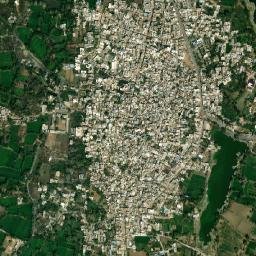 Bhindar map(satellite map)