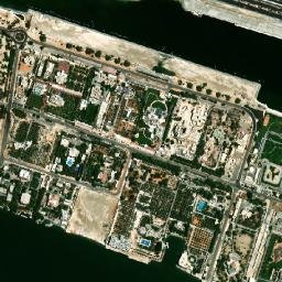 Abu Dhabi Municipality map(satellite map)