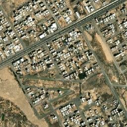 Qaba' map(satellite map)