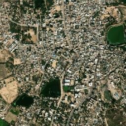 Tharad map(satellite map)